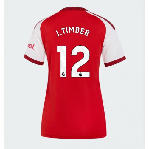 Arsenal Jurrien Timber #12 Kotipaita Naiset 2026-27 Lyhythihainen